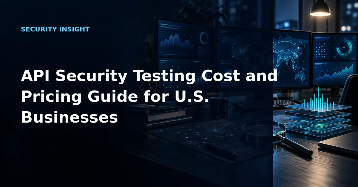 API Security Testing Cost and Pricing Guide for U.S. Businesses