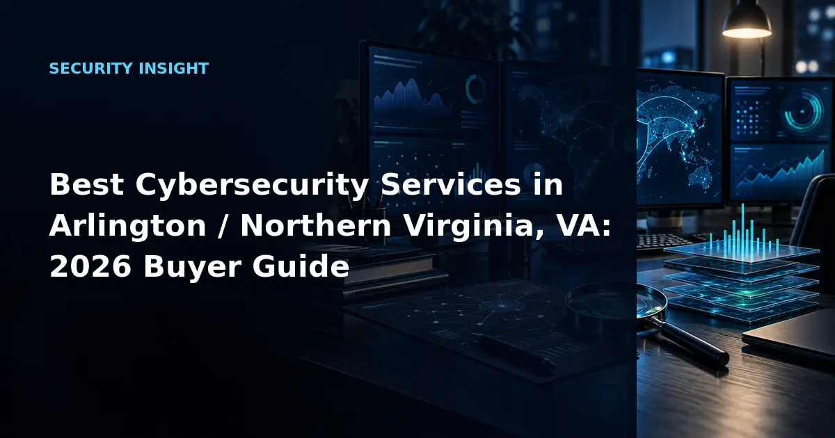 Best Cybersecurity Services in Arlington / Northern Virginia, VA: 2026 Buyer Guide