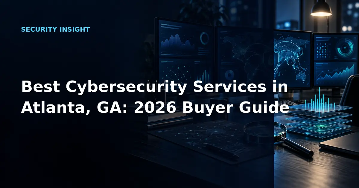 Best Cybersecurity Services in Atlanta, GA: 2026 Buyer Guide