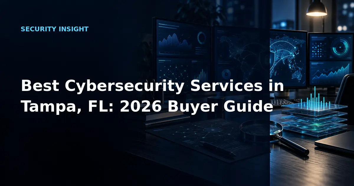 Best Cybersecurity Services in Tampa, FL: 2026 Buyer Guide