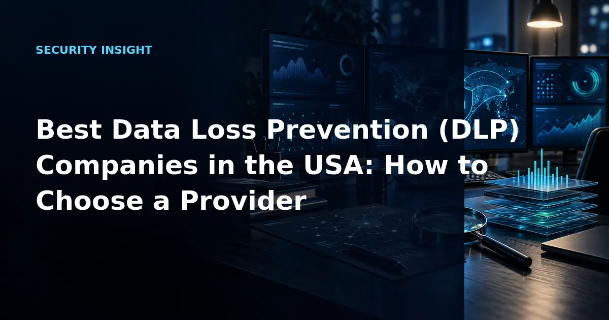 Best Data Loss Prevention (DLP) Companies in the USA: How to Choose a Provider