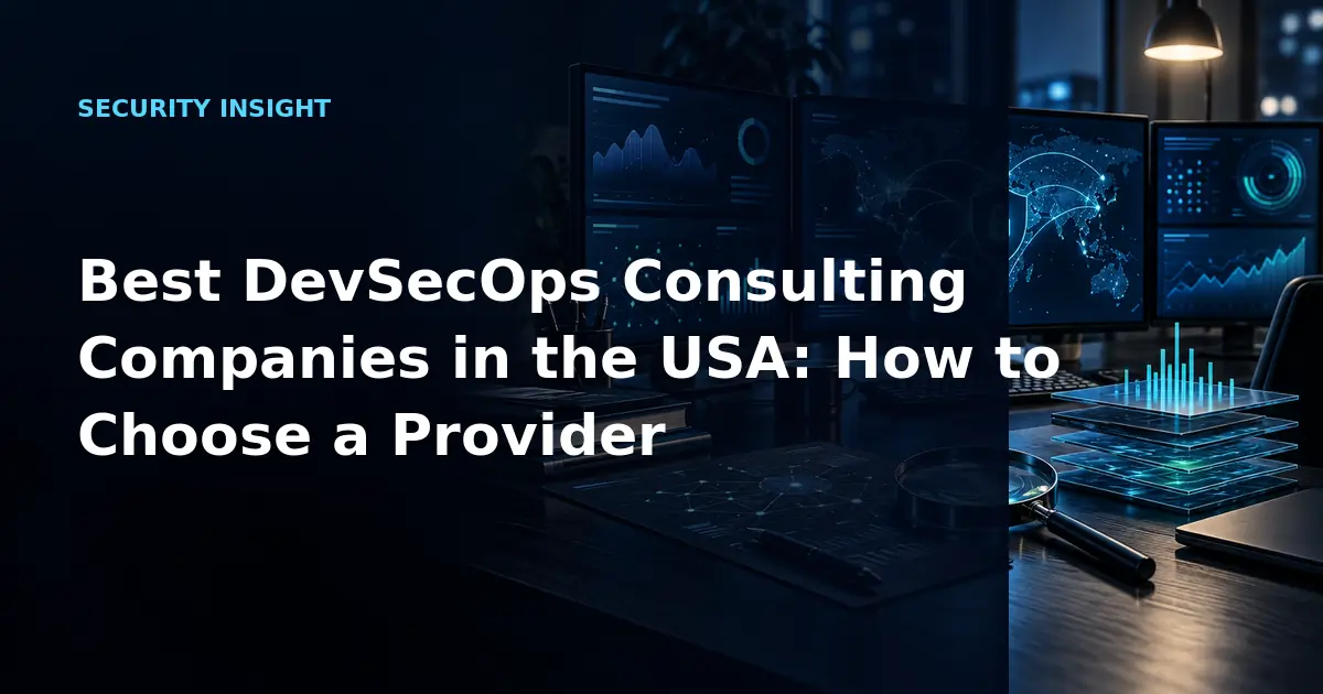 Best DevSecOps Consulting Companies in the USA: How to Choose a Provider