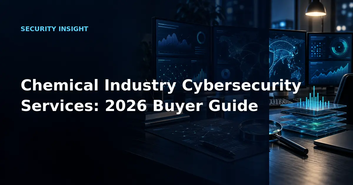 Chemical Industry Cybersecurity Services: 2026 Buyer Guide