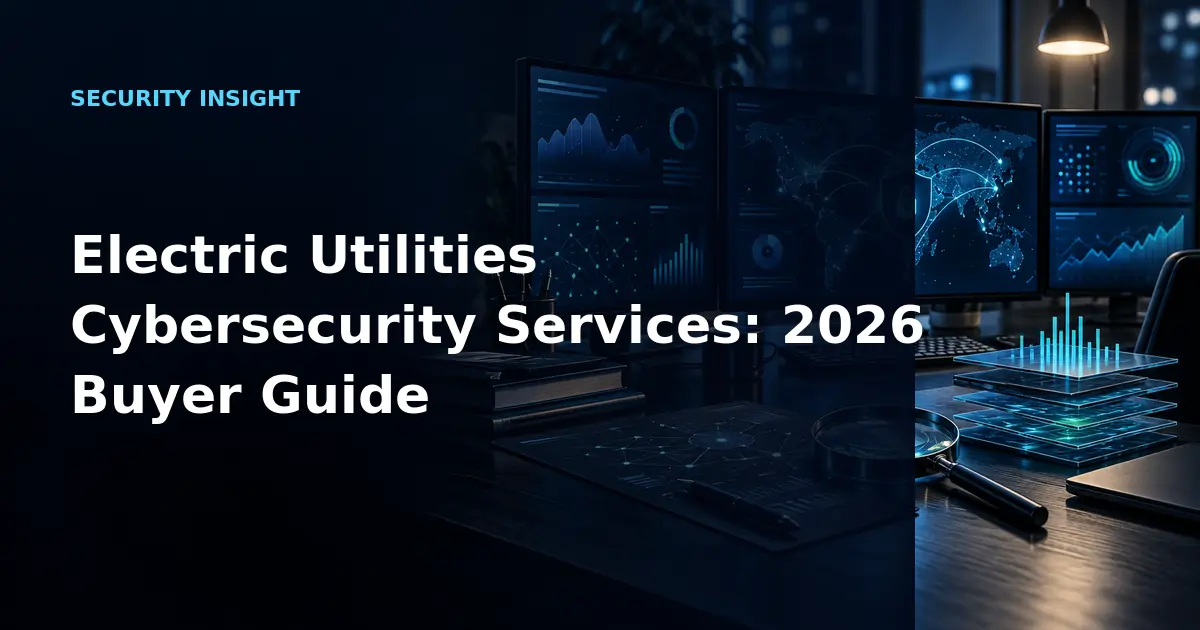 Electric Utilities Cybersecurity Services: 2026 Buyer Guide