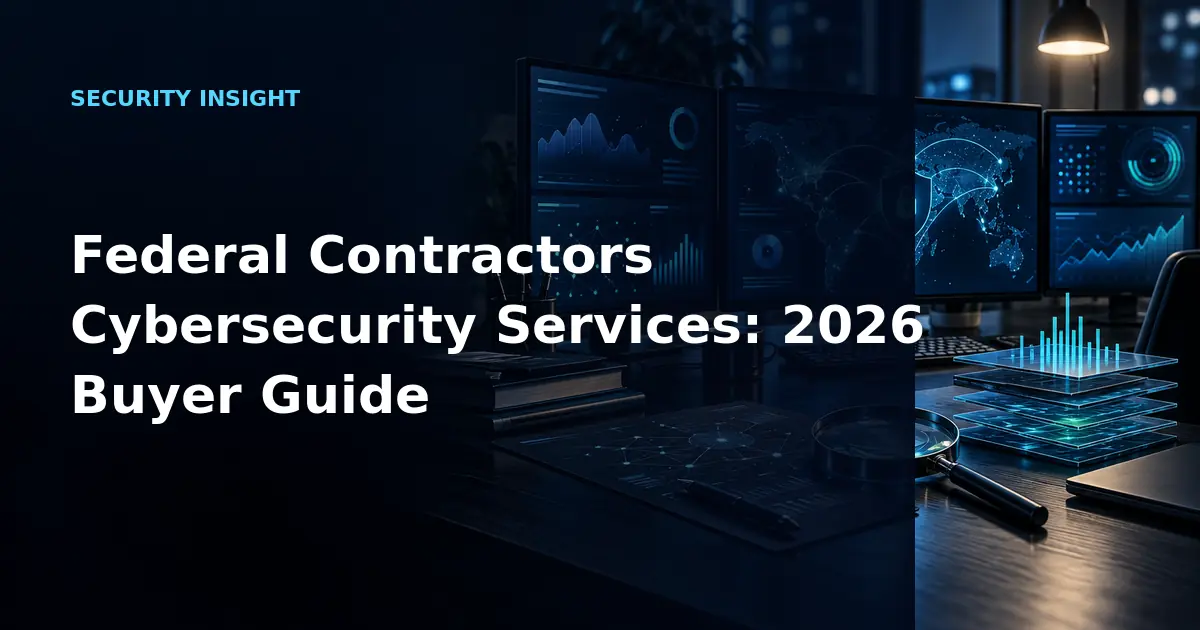 Federal Contractors Cybersecurity Services: 2026 Buyer Guide