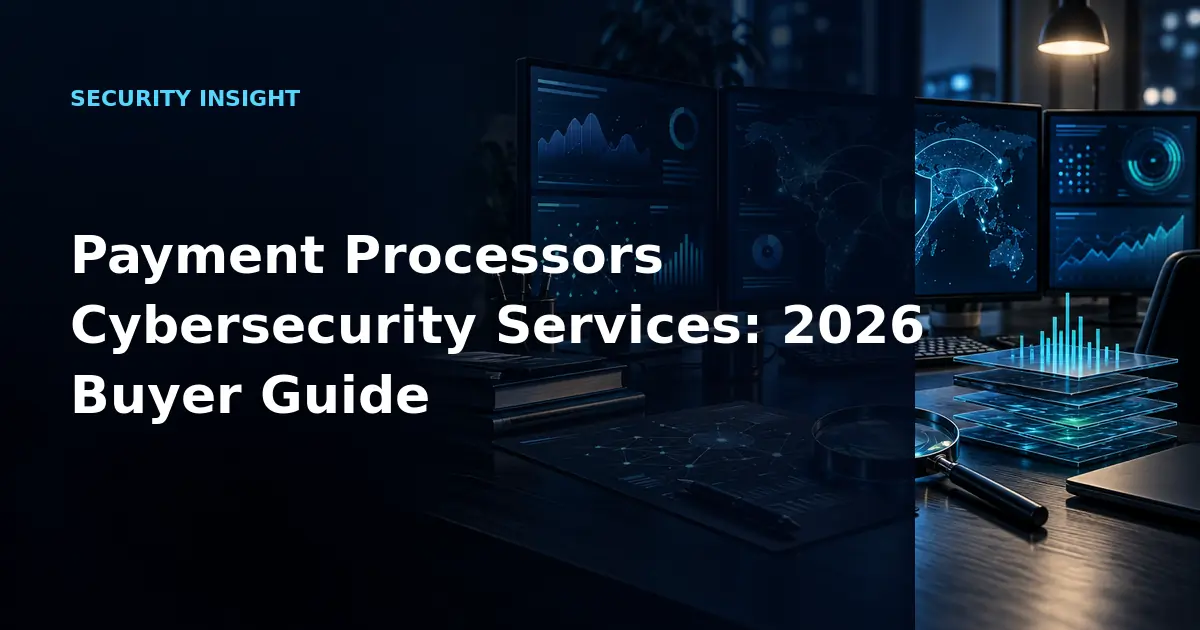 Payment Processors Cybersecurity Services: 2026 Buyer Guide