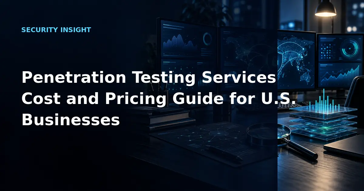 Penetration Testing Services Cost and Pricing Guide for U.S. Businesses